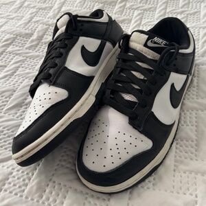 Nike Dunks Pandas Low Black White 2022 Men Size 7 Activewear Sneakers Run Shoes